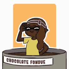 Chocolate Fondue Inkling GIF - Chocolate Fondue Inkling Splatoon2 GIFs