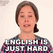 English Is Just Hard Rachel Smith GIF - English Is Just Hard Rachel Smith Rachels English GIFs