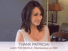Thanx Patricia Thanks GIF - Thanx Patricia Thanks Thank You GIFs
