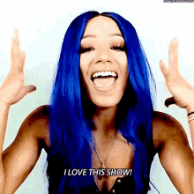 Sasha Banks I Love This Show GIF - Sasha Banks I Love This Show Wwe GIFs