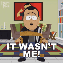 It Wasnt Me Carlos Mencia GIF - It Wasnt Me Carlos Mencia South Park GIFs