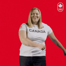 Floss Dance Brittany Crew GIF - Floss Dance Brittany Crew Team Canada GIFs