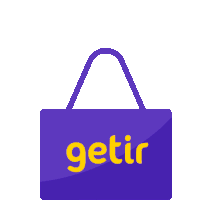 Getir Gethere Sticker - Getir Gethere Delivery Stickers