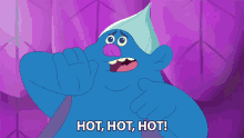 Hot Hot Hot Biggie GIF - Hot Hot Hot Biggie Trolls GIFs