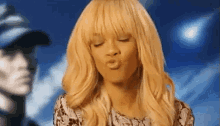 Rihanna GIF - Rihanna Kiss Flying Kiss GIFs