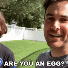 Are You An Egg Sean Klitzner GIF - Are You An Egg Sean Klitzner You Look Like An Egg GIFs