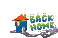 Back Home Road Sticker - Back Home Road Truck Stickers