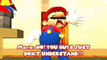 Smg4 Mario GIF - Smg4 Mario No You Guys Just Dont Understand GIFs