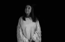 Marina Luque Looking Around GIF - Marina Luque Looking Around Black And White GIFs