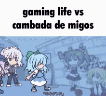 Gaming Life Cambada De Migos GIF - Gaming Life Cambada De Migos Cirno GIFs
