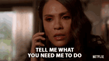 Tell Me What You Need Me To Do Mazikeen GIF - Tell Me What You Need Me To Do Mazikeen Lesley Ann Brandt GIFs