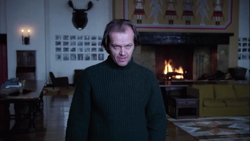 What? GIF - Stare Jack Nicholson Jack - Discover & Share GIFs