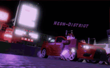 Neon District Roblox GIF - Neon District Roblox Gfx GIFs
