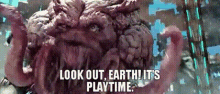 tmnt krang look out earth its playtime playtime