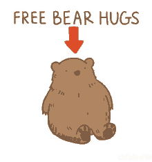 Free Bear Hugs Hug Me GIF - Free Bear Hugs Hug Me Hug GIFs