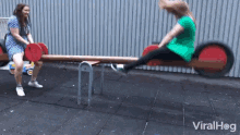 Fall Down Ouch GIF - Fall Down Ouch Seesaw GIFs