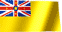 Niue Flag Sticker - Niue Flag Pixelated Stickers