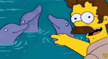simpsons the simpsons dolphin