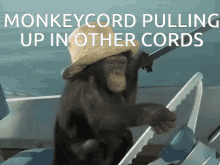 Monkeycord Boat GIF - Monkeycord Monkey Boat GIFs
