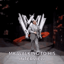 Walk Like A Boss Wwe GIF - Walk Like A Boss Wwe Me Walking To This Interview GIFs
