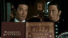 murdoch mysteries murdoch yannick bisson jonny harris um okay murdoch mysteries murdoch yannick bisson jonny harris um okay
