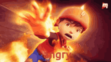Boboiboy Fire Angry GIF - Boboiboy Fire Angry Boboiboy Angry GIFs