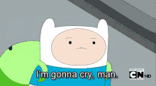 Cry Im Gonna Cry Man GIF - Cry Im Gonna Cry Man Adventure Time GIFs