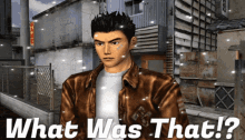 Shenmue Shenmue What Was That GIF - Shenmue Shenmue What Was That What Was That Sparkling GIFs