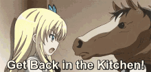 Get Back In The Kitchen GIF - Anime Getback In The Kitchen Slap GIFs
