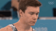 wipe face brody malone usa mens national gymnastics team nbc olympics wiping sweat