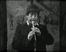 Second Doctor Patrick Troughton GIF - Second Doctor Patrick Troughton Recorder GIFs