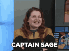 Captain Sage Star Trek GIF - Captain Sage Star Trek Smile GIFs