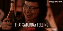 That Saturday Feeling Lets Party GIF - That Saturday Feeling Lets Party Wanna Get Drunk GIFs