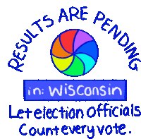 Wisconsin Results Are Pending Sticker - Wisconsin Wi Results Are Pending Stickers