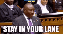 Stay In Your Lane Chill GIF - Stay In Your Lane Chill Cyril GIFs