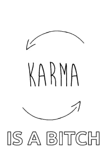 Karma Is A Bitch GIFs | Tenor