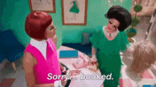 Booked GIF - Sorry Booked Booked Hair Appointment GIFs