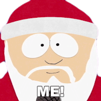 Me Santa Claus Sticker - Me Santa Claus South Park Stickers