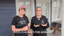 pizzaisalwaystheanswer pizza grottogrill duh obviously