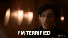 Im Terrified Lucifer GIF - Im Terrified Lucifer Im Scared GIFs