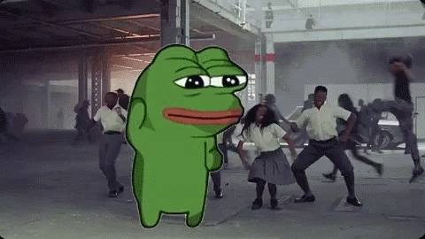 Pepe Dancing GIF.