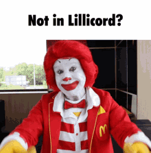 Lillicord Clown GIF - Lillicord Clown Thumbs Down GIFs