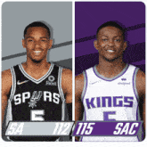San Antonio Spurs (112) Vs. Sacramento Kings (115) Post Game GIF - Nba Basketball Nba 2021 GIFs