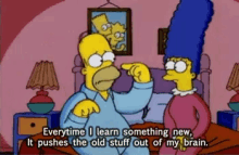 Simpsons Learn GIF - Simpsons Learn Learn Something New GIFs
