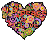 Peace Love Sticker - Peace Love Stickers