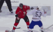 Ottawa Senators Montreal Canadiens GIF - Ottawa Senators Montreal Canadiens Habs Vs Sens GIFs