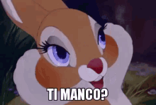 ti manco do you miss me missing me bambi bunny ti manco do you miss me missing me bambi bunny