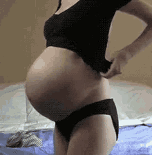 Pregnant Dress Up GIF - Pregnant Dress Up Big Tummy GIFs