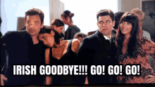 New Girl Irish Goodbye GIF - New Girl Irish Goodbye Go GIFs