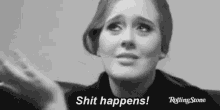 Adele Shithappens GIF - Adele Shithappens GIFs